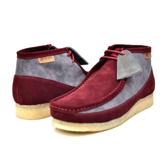 British Walkers Walker 100's Men All Suede Wallabee Style Boots